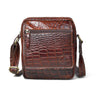 Maroon Red Leather Explorer Bag - front view, handcrafted buffalo leather | Hema Emporium