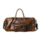 Voyager Leather Weekender Duffel Bag