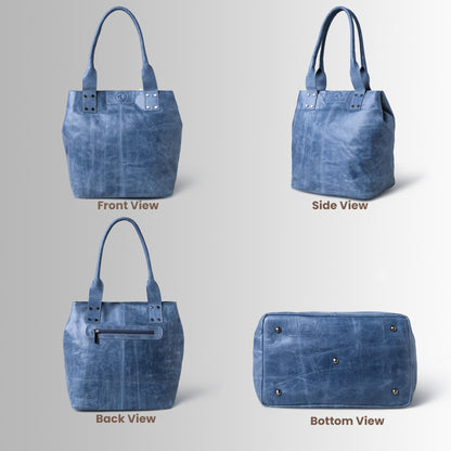 Aurora Leather Tote Bag for Women