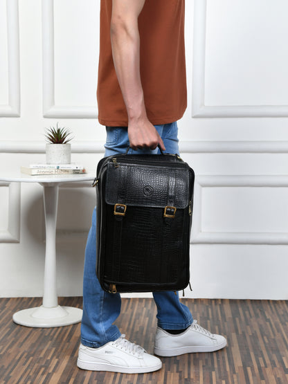 Workation Backpack | 2 in 1 Laptop bag - Black
