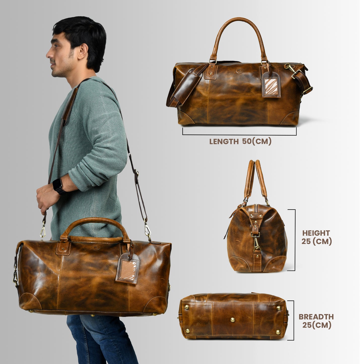 Heritage Haul Duffle - Brown