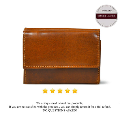Men’s Compact RFID Wallet - Brown