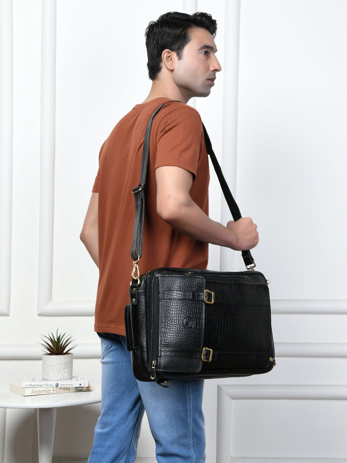 Workation Backpack | 2 in 1 Laptop bag - Black