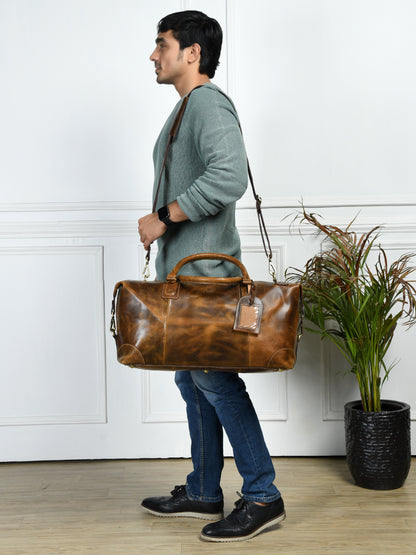 Heritage Haul Duffle - Brown