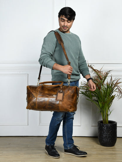 Heritage Haul Duffle - Brown
