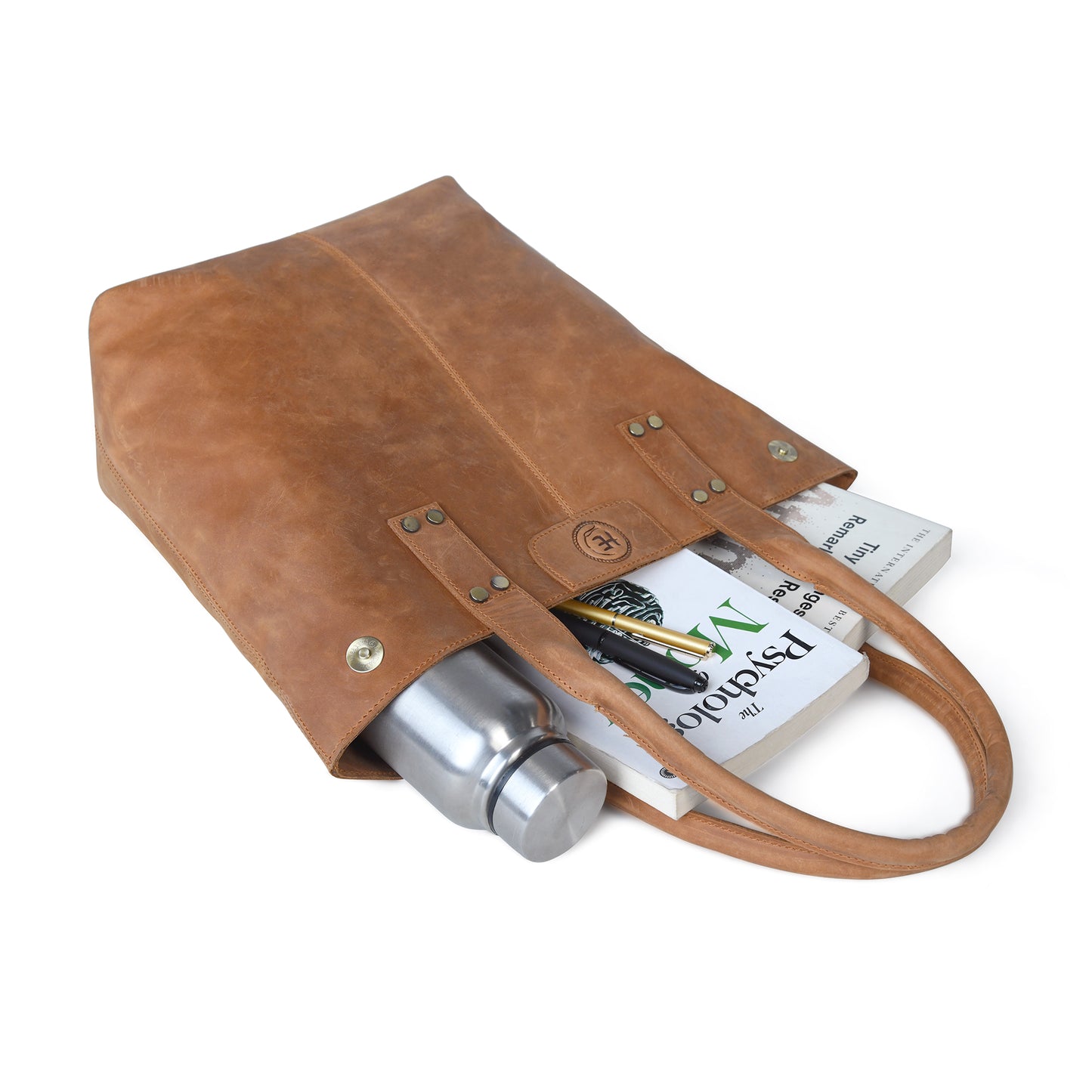 Amelia Women's Full Grain Leather Tote Bag