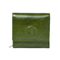 Minimalist Leather Wallet with Coin Pocket - Forest Green | Handcrafted Leather Bag | Hema Emporium