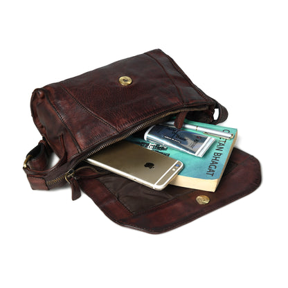 Classic Fold Style Bag - Dark Brown