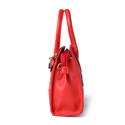 Scarlett Women's Pebbled Leather Satchel Bag