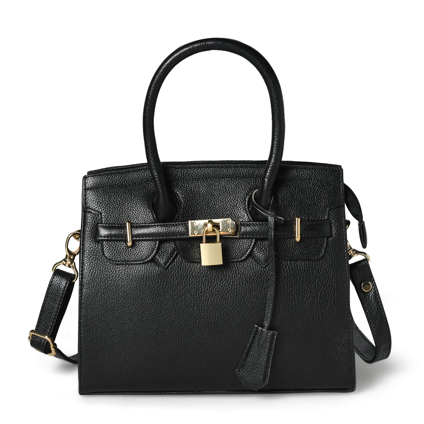 Scarlett Women's Pebbled Leather Satchel Bag