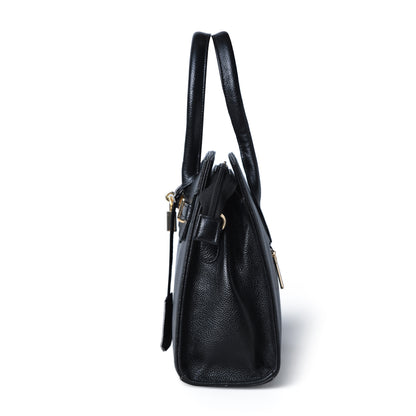 Scarlett Women's Pebbled Leather Satchel Bag