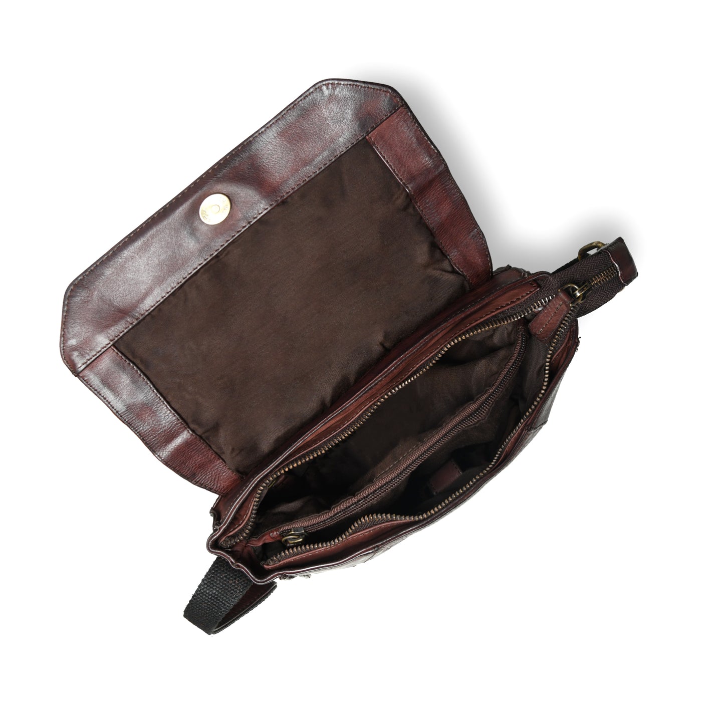 Classic Fold Style Bag - Dark Brown