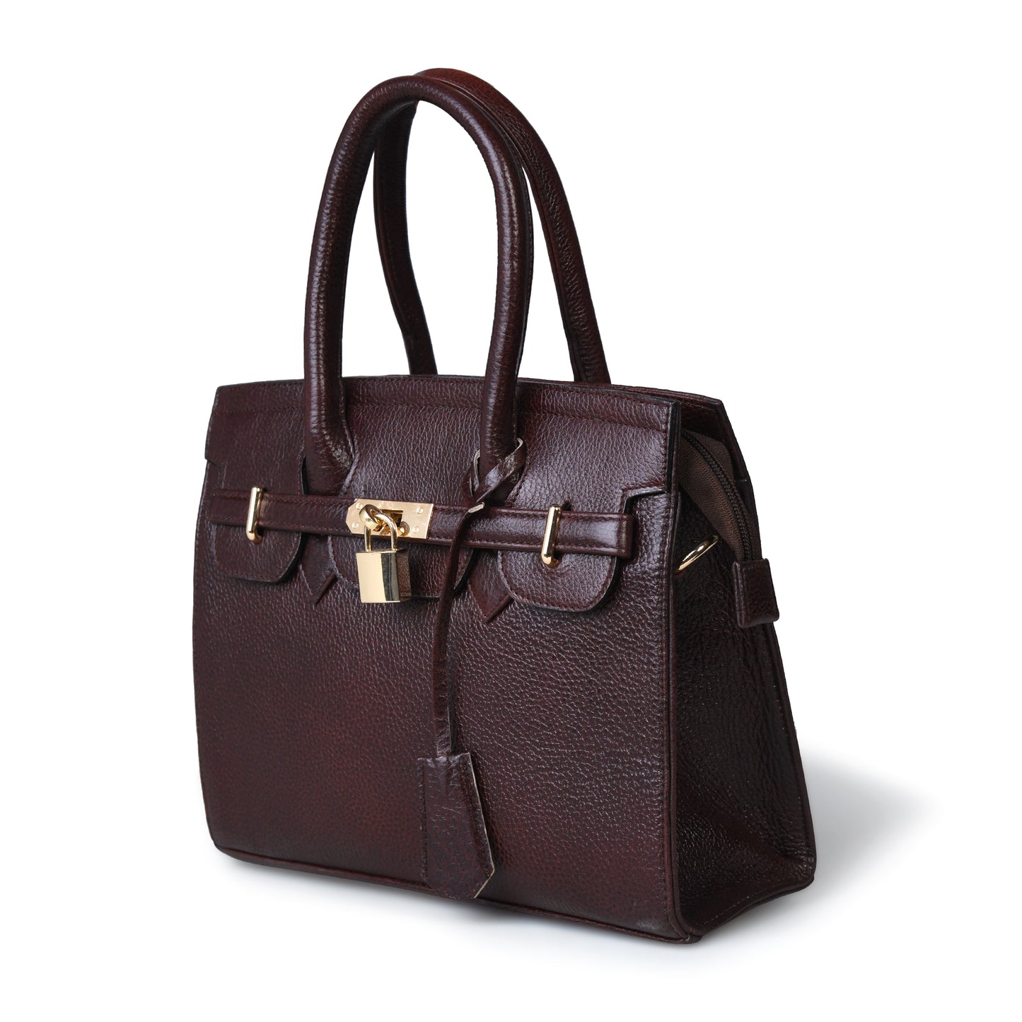 Scarlett Women's Pebbled Leather Satchel Bag