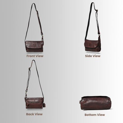 Classic Fold Style Bag - Dark Brown