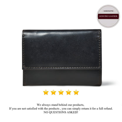 Men’s Compact RFID Wallet - Black
