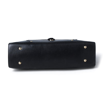 Vera Women's Crocodile Embossed Leather Work Bag