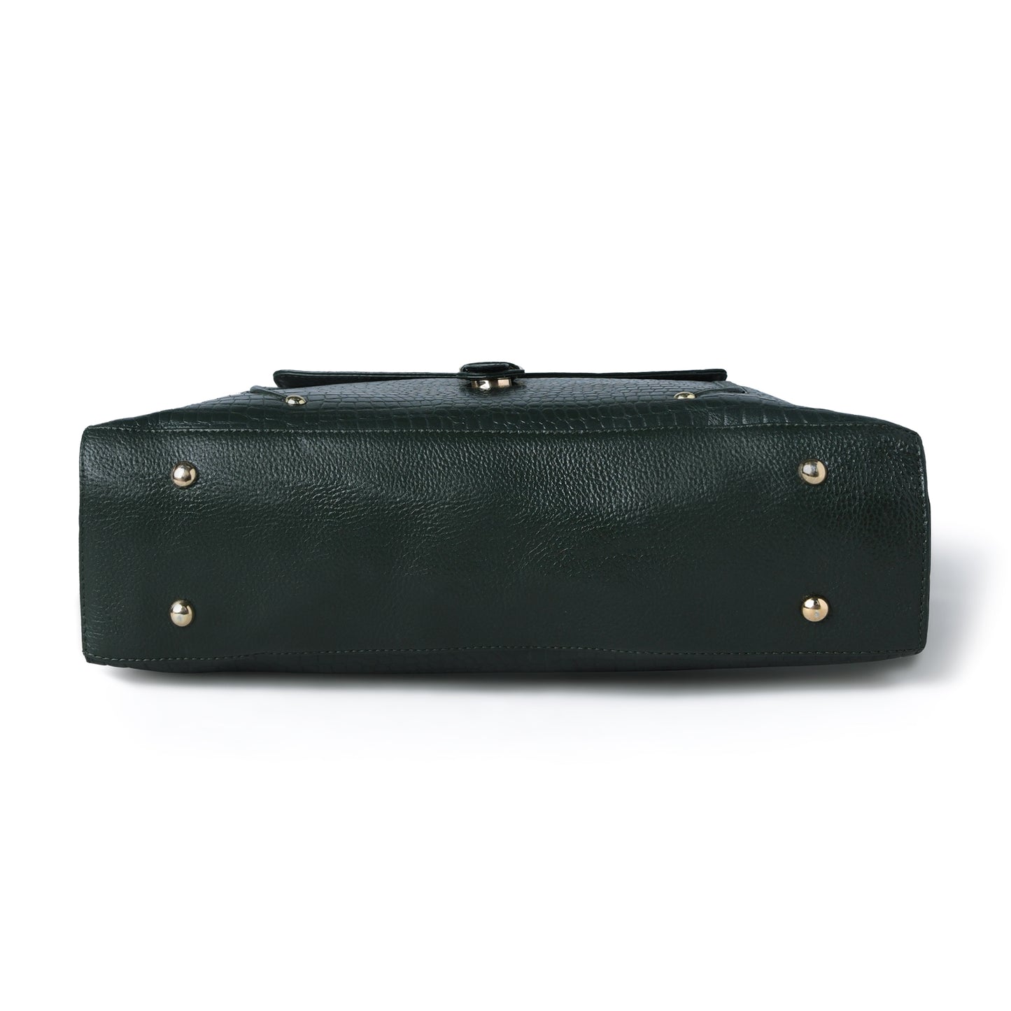 Vera Women's Crocodile Embossed Leather Work Bag