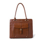 Vera Women's Crocodile Embossed Leather Work Bag