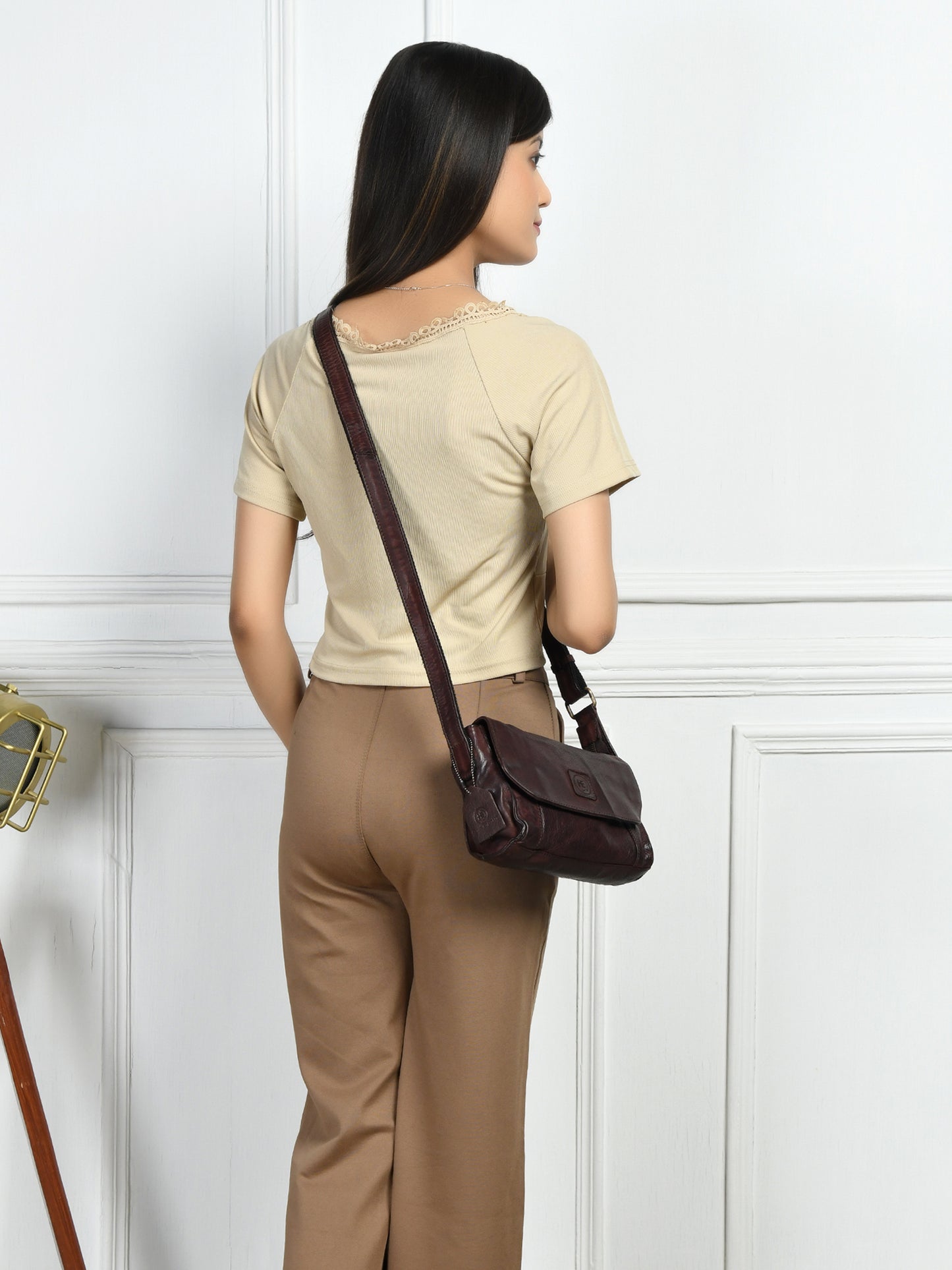 Classic Fold Style Bag - Dark Brown
