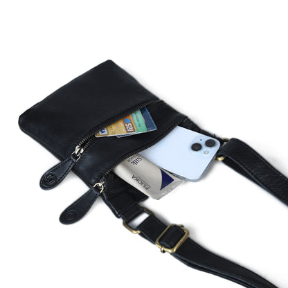 Verona Leather Mini Crossbody Bag