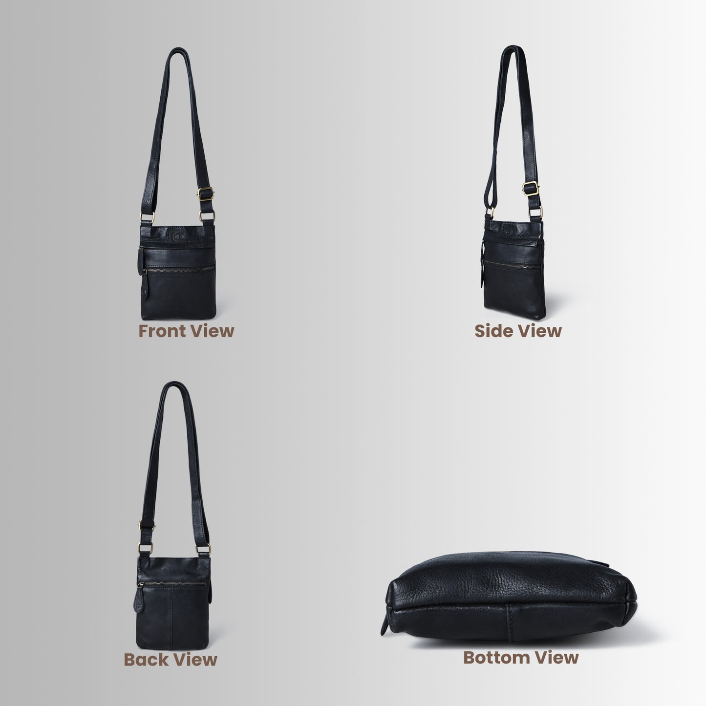 Verona Leather Mini Crossbody Bag