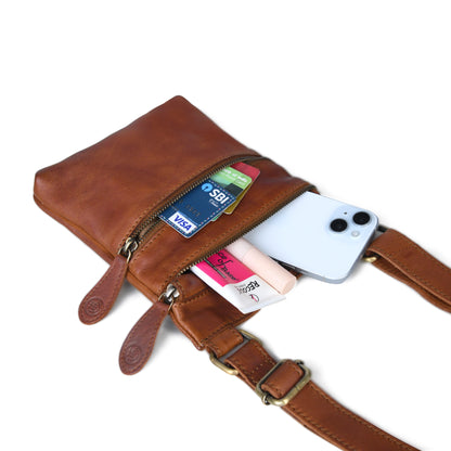 Verona Leather Mini Crossbody Bag