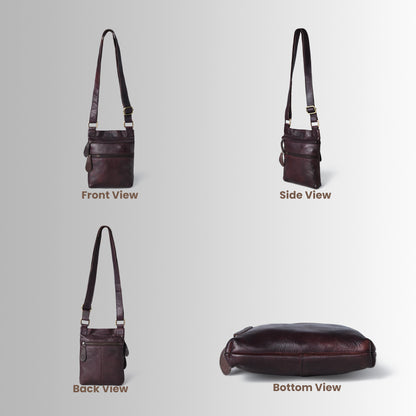 Verona Leather Mini Crossbody Bag