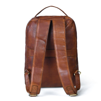 The Voyager - Leather Laptop Backpack for Men