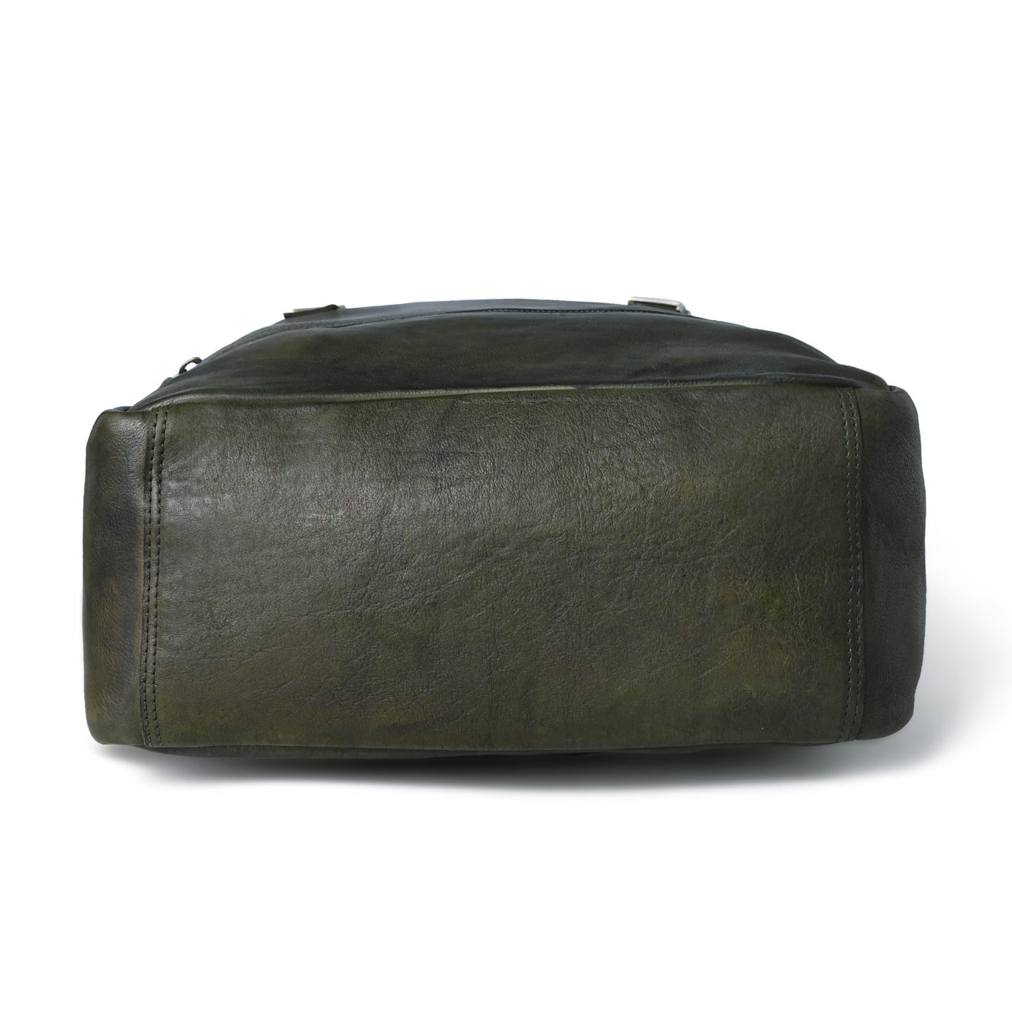 The Marlowe - Leather Backpack with Gold Buckle Straps