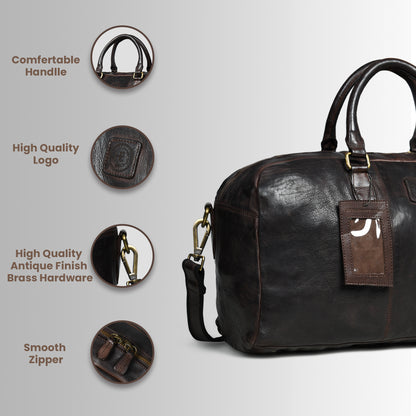Trailmark Legacy Duffle - Dark Brown