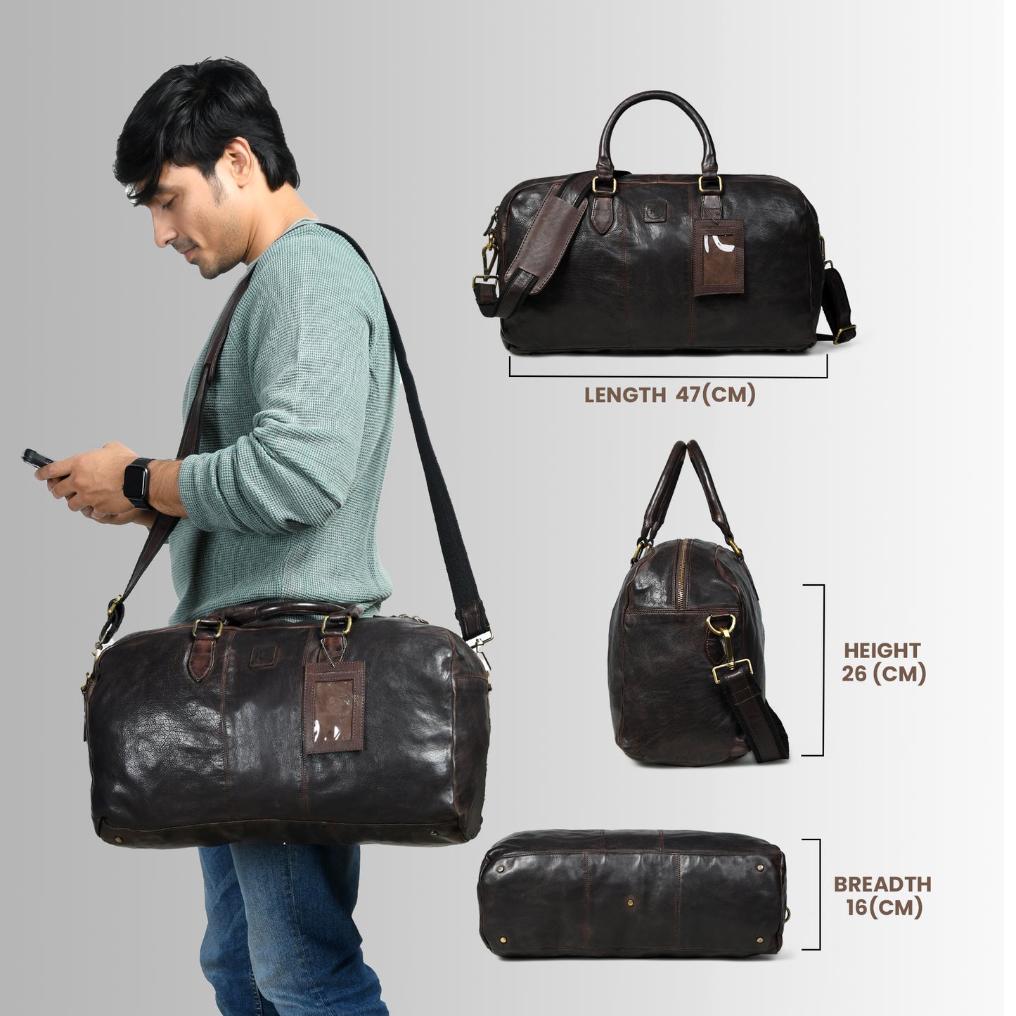 Trailmark Legacy Duffle - Dark Brown