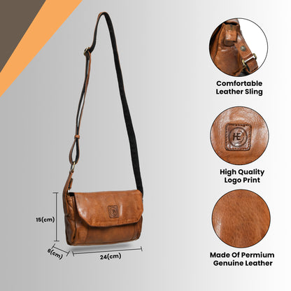 Classic Fold Style Bag - Brown