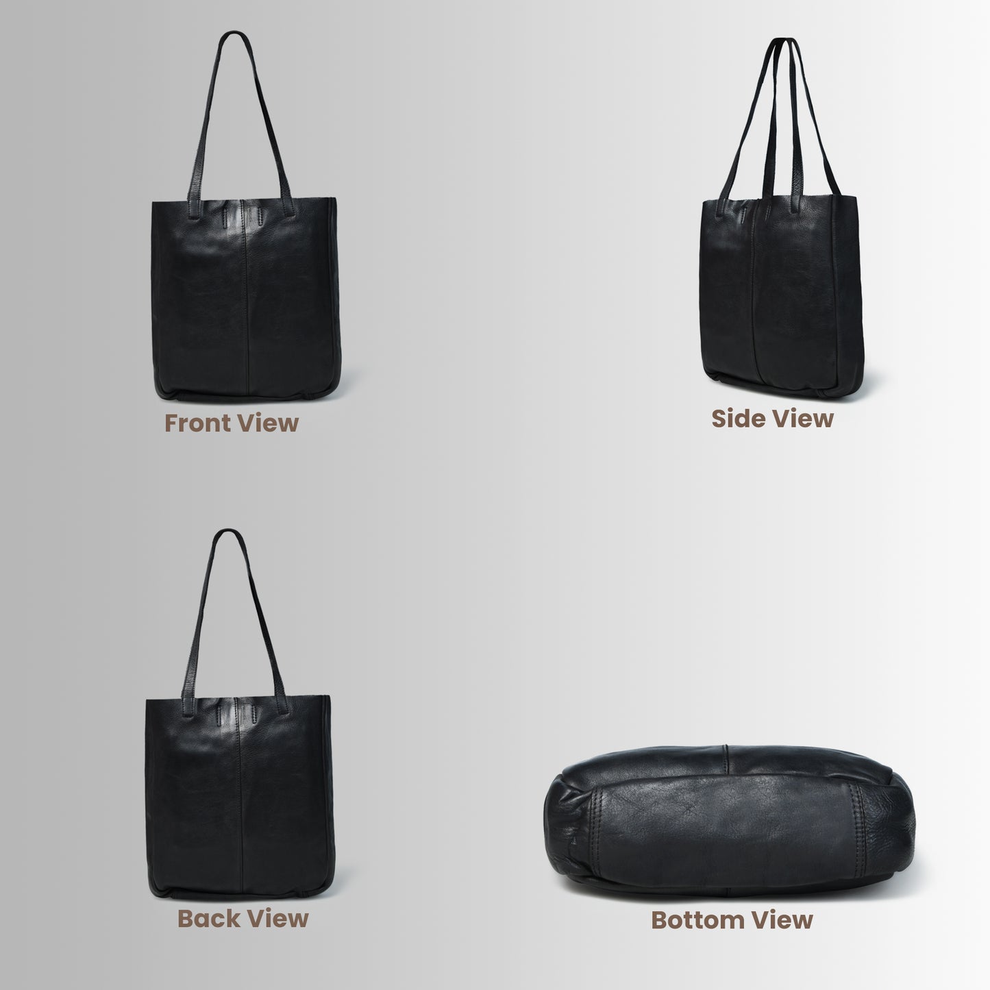 Urban Leather Tote Bag for Women