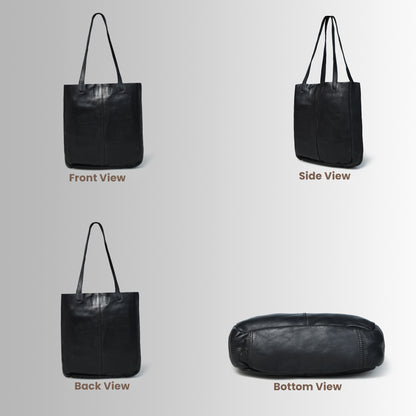 Urban Leather Tote Bag for Women