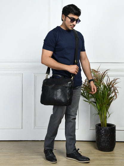 SaddleStone Executive Laptop Bag - Black