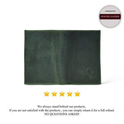 RustFold Leather Wallet - Forest Green