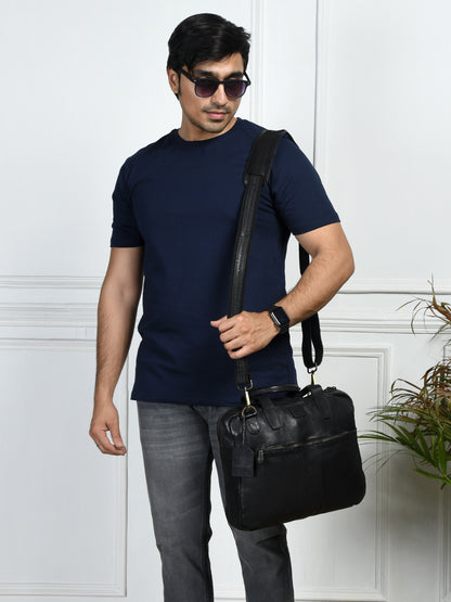 SaddleStone Executive Laptop Bag - Black