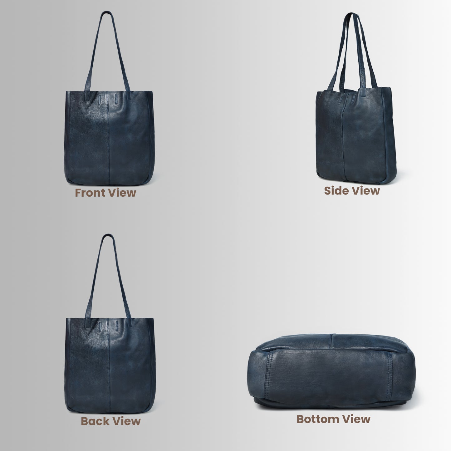 Urban Leather Tote Bag for Women