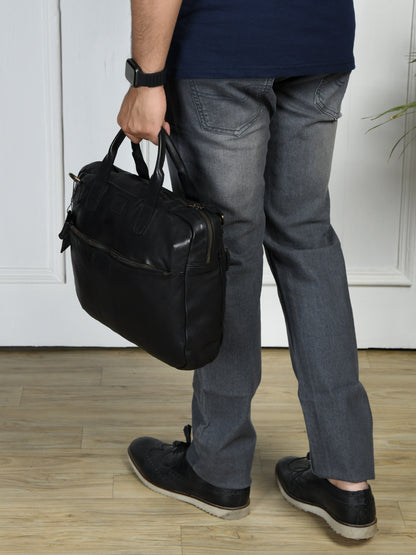 SaddleStone Executive Laptop Bag - Black