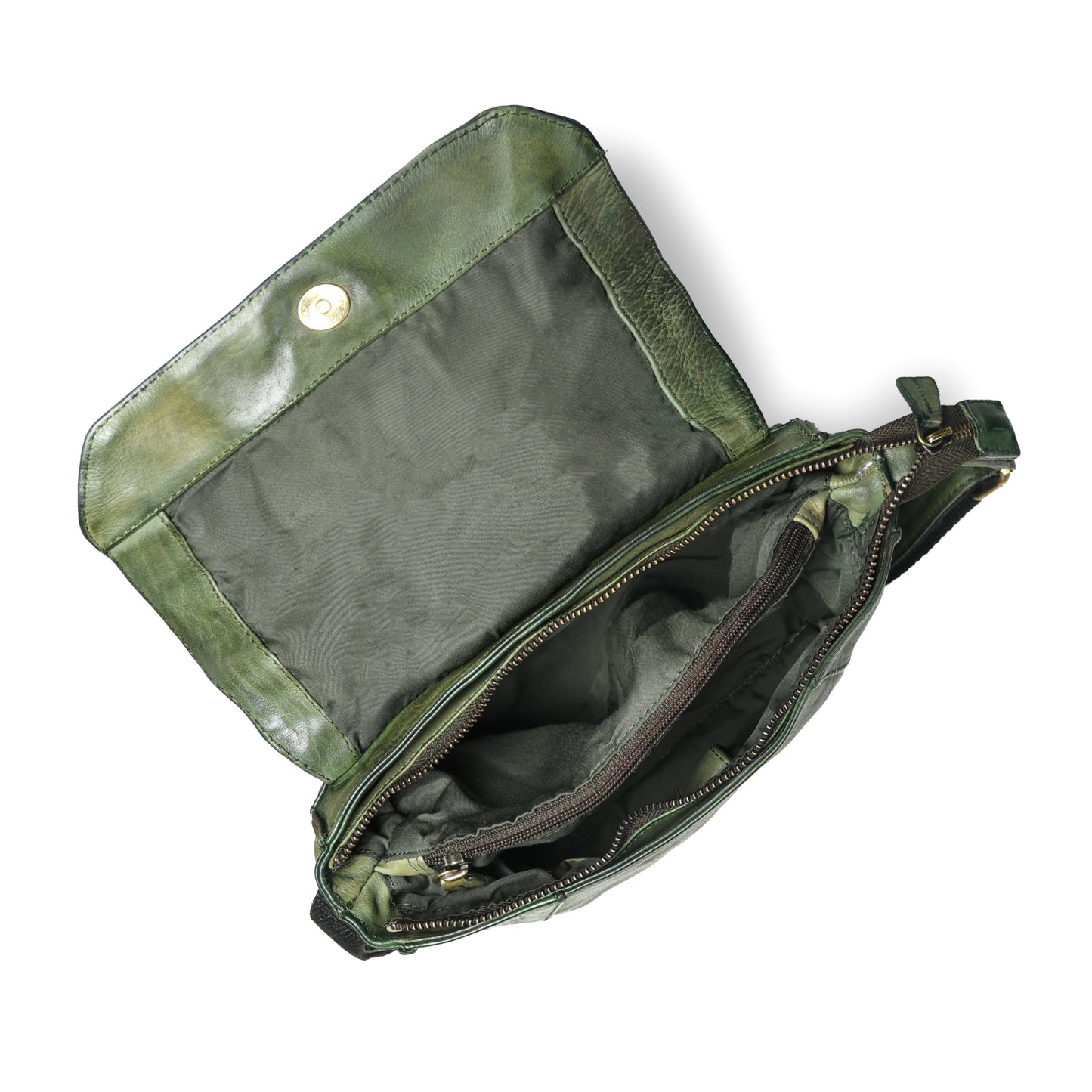 Classic Fold Style Bag - Olive Green