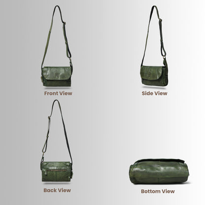 Classic Fold Style Bag - Olive Green