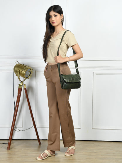 Classic Fold Style Bag - Olive Green