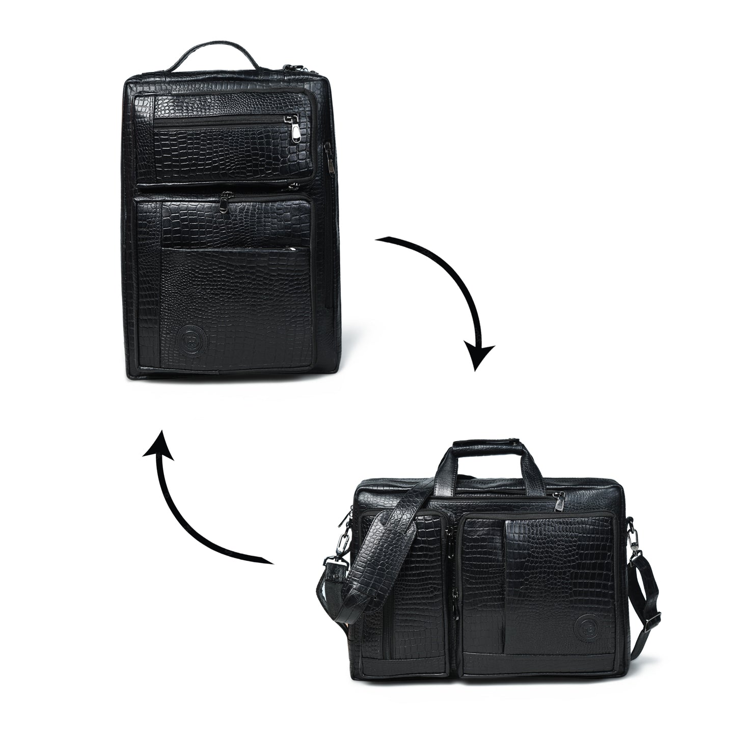 The Bexley - Convertible Briefcase Backpack for Men