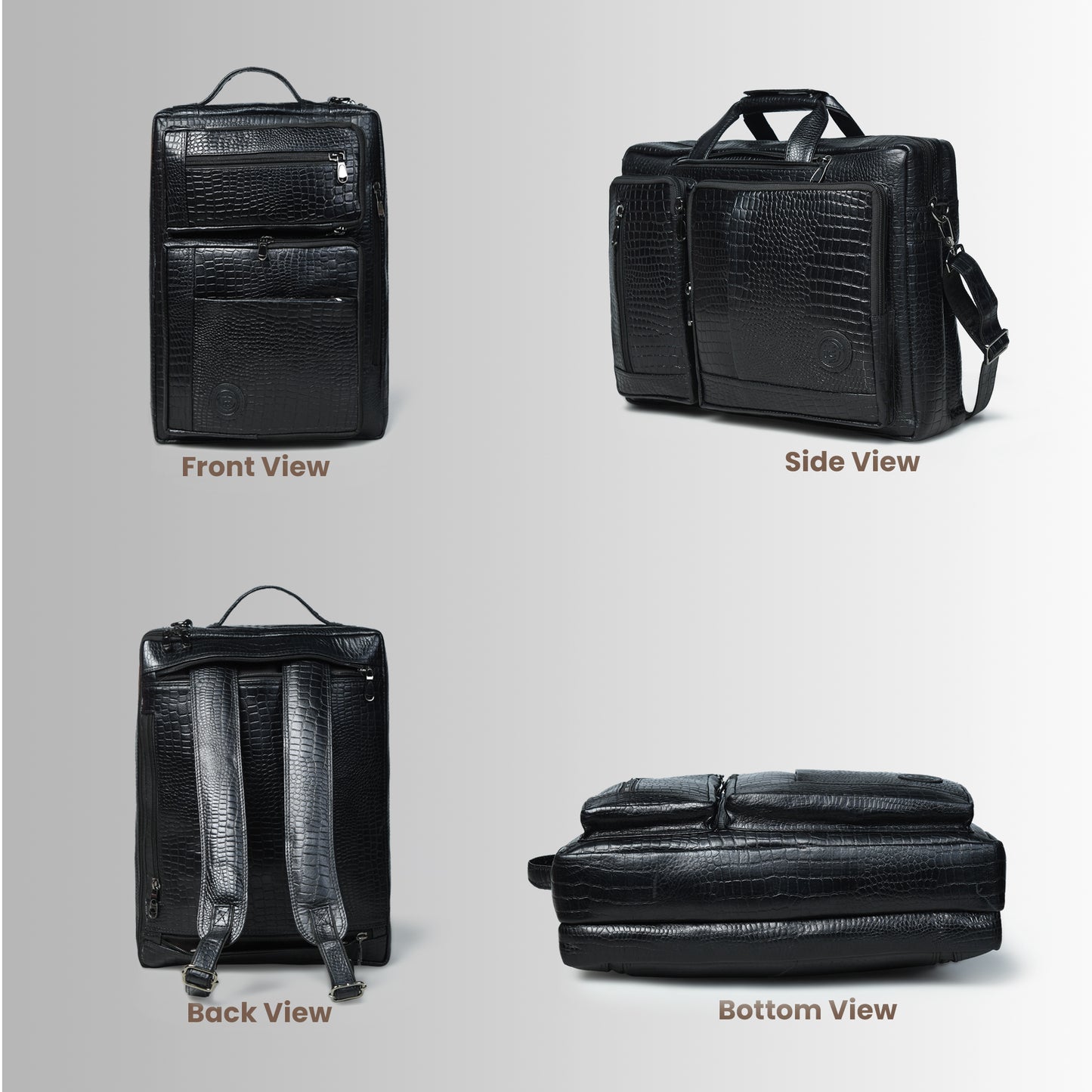 The Bexley - Convertible Briefcase Backpack for Men
