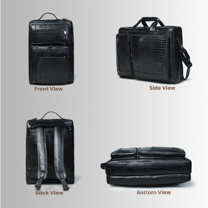 The Bexley - Convertible Briefcase Backpack for Men