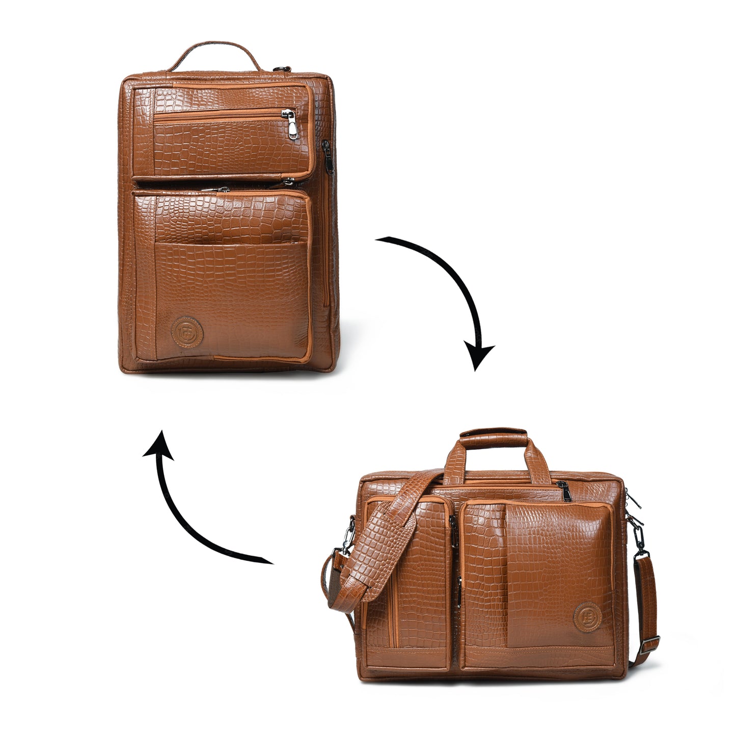 The Bexley - Convertible Briefcase Backpack for Men