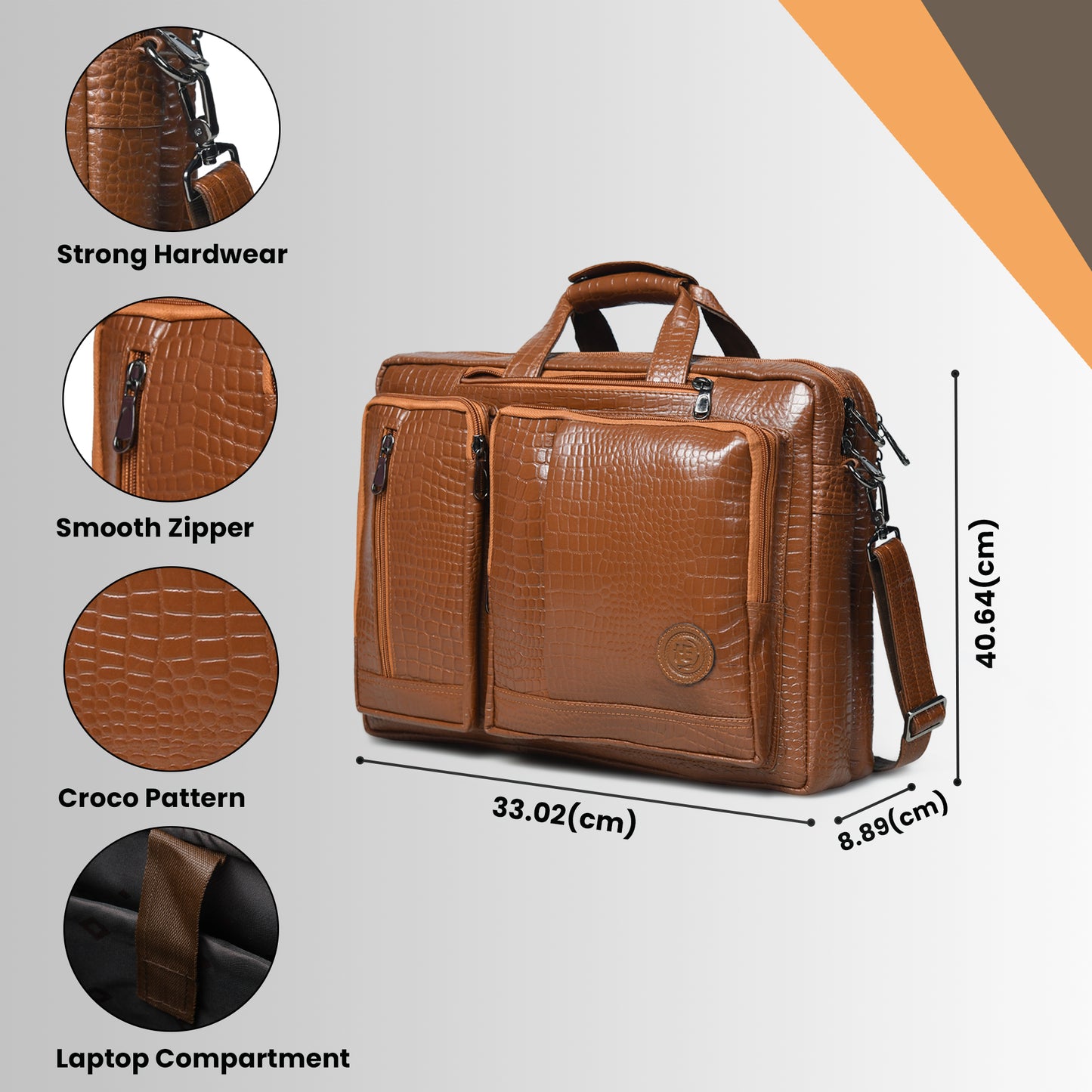 The Bexley - Convertible Briefcase Backpack for Men