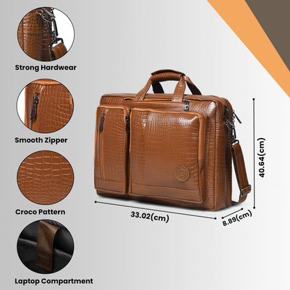 The Bexley - Convertible Briefcase Backpack for Men