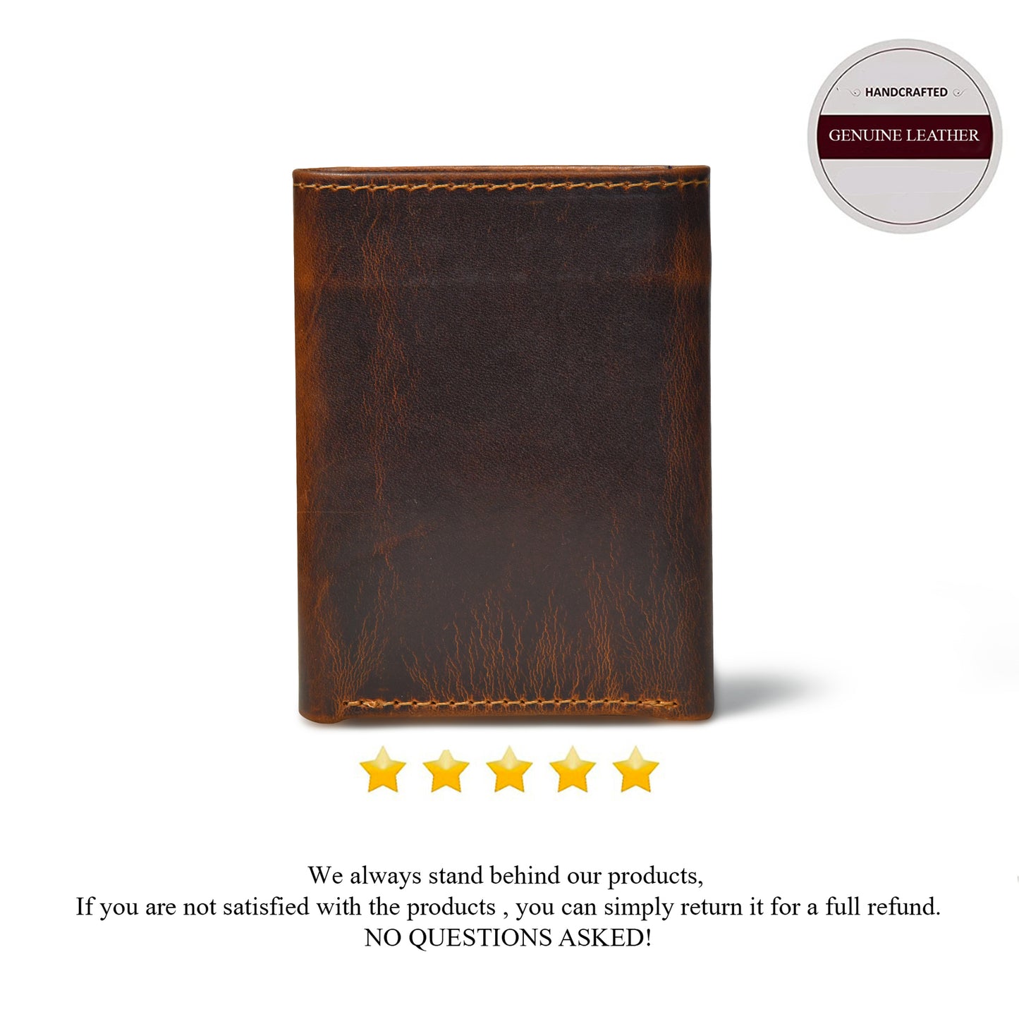 SecureFold Gentleman’s Wallet - Tan Brown
