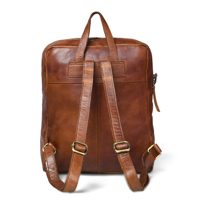 The Ashford - Minimalist Leather Backpack for Men